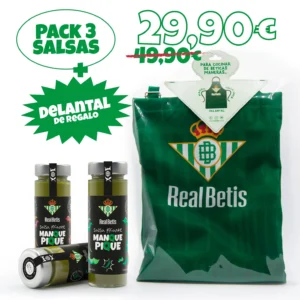 Pack Salsas Manque Pique + Mandil de regalo